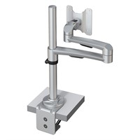 Hold Monitor Arm 25 - 1×14 kg, bord < 84 mm, silver